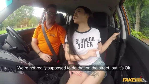 Молодая азиатка Rae Lil Black готова на все, чтобы получить водительские права