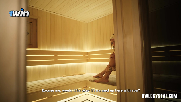 Муж изменяет жене с молодой незнакомкой в общественной сауне